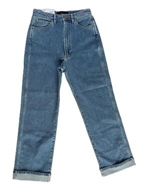 3x1 NYC Jeans Claudia Extream Super High Rise Straight Leg Size 27 NWT Italy
